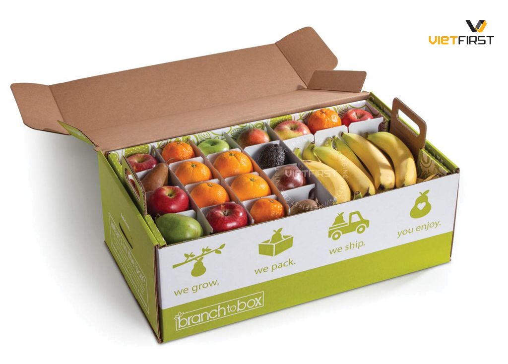  Thùng carton đựng trái cây 