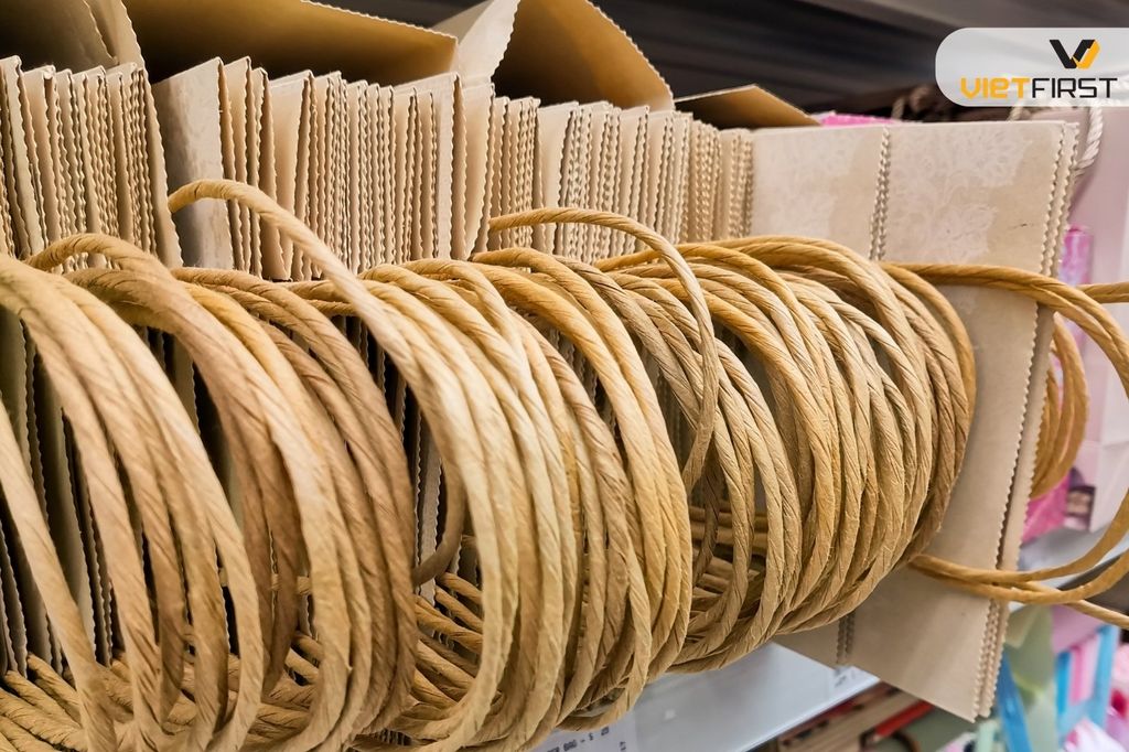 Túi giấy kraft (túi tái chế) 