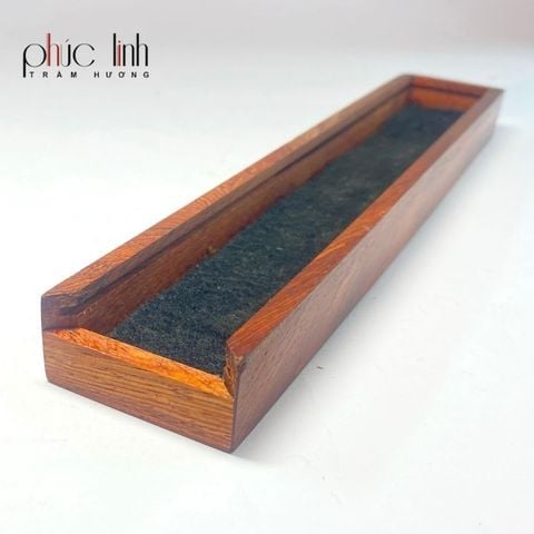 Đốt Xông Nhang Trầm Không Tăm Hộp Gỗ Dài Nguyên Khối