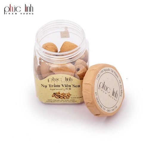Nụ Thác Trầm Hương Khói Chảy Ngược PHÚC LINH – 25 Viên
