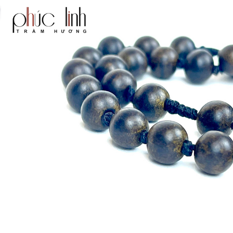 Vòng Cổ Phúc Linh Mân Côi Sánh Quằn 8ly Phối Thánh Giá