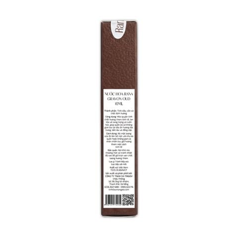 Nước hoa Rana Trầm Hương Gravon Oud 10ml EDP