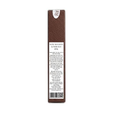 Nước hoa Trầm Hương Rana Lumor Oud 10ml EDP