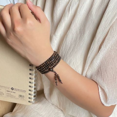 Vòng Cổ Phúc Linh Sánh Quằn 4ly 216 hạt