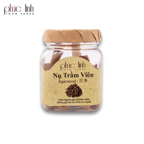 Nụ Trầm Hương PHÚC LINH Loại I – Viên Nhỏ & Viên Lớn