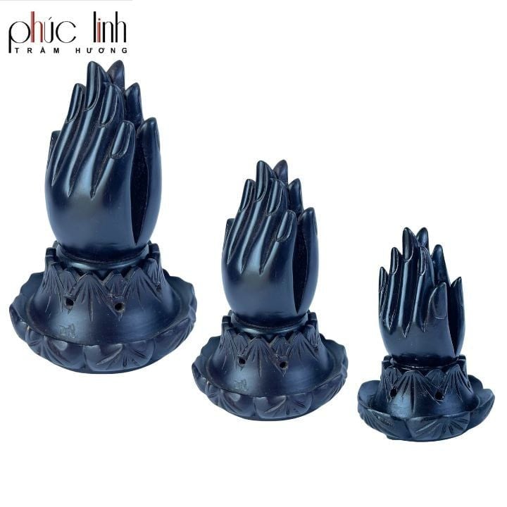 Lư Gỗ Xông Trầm Hương Bàn Tay Phật