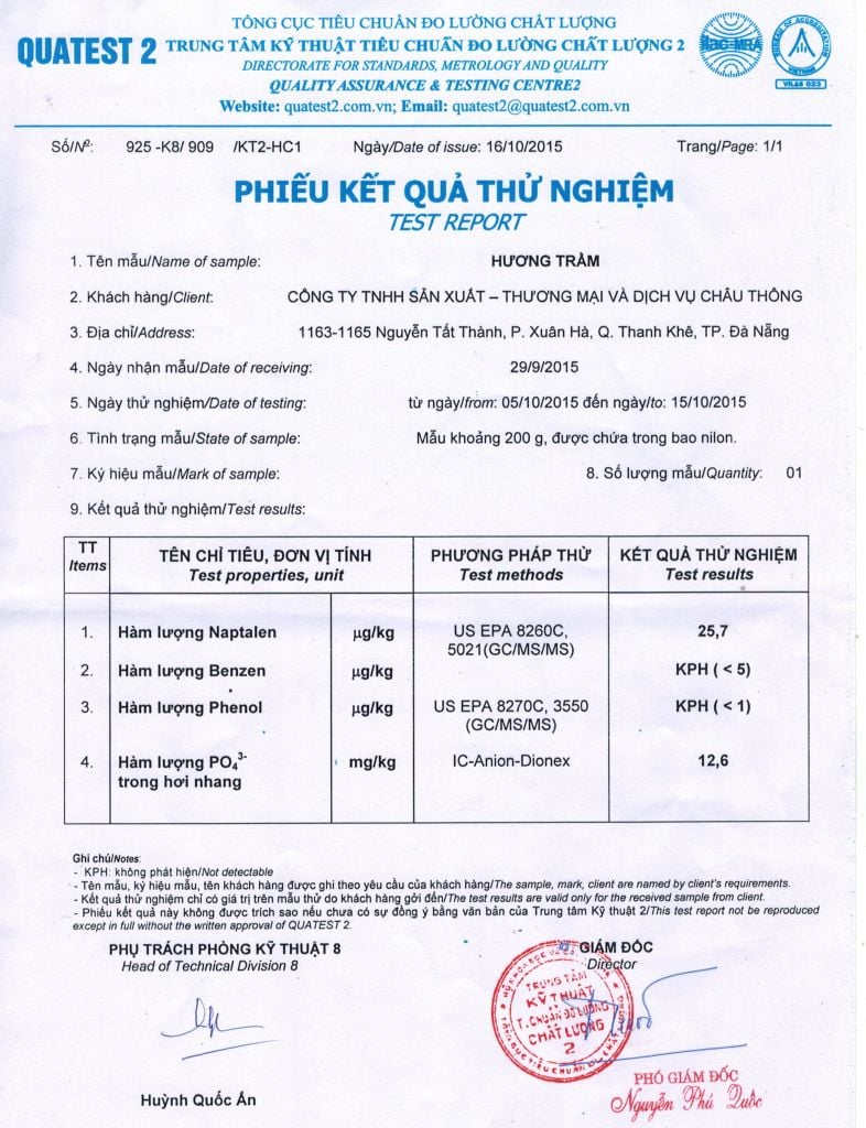 Nhang Trầm Hương Khoanh PHÚC LINH – 18 Giờ, 5 Khoanh