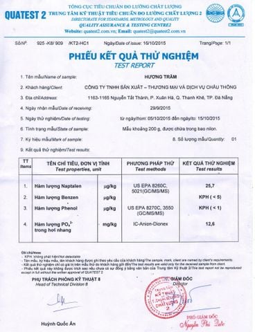 Nhang Trầm Hương Khoanh PHÚC LINH – 18 Giờ, 5 Khoanh