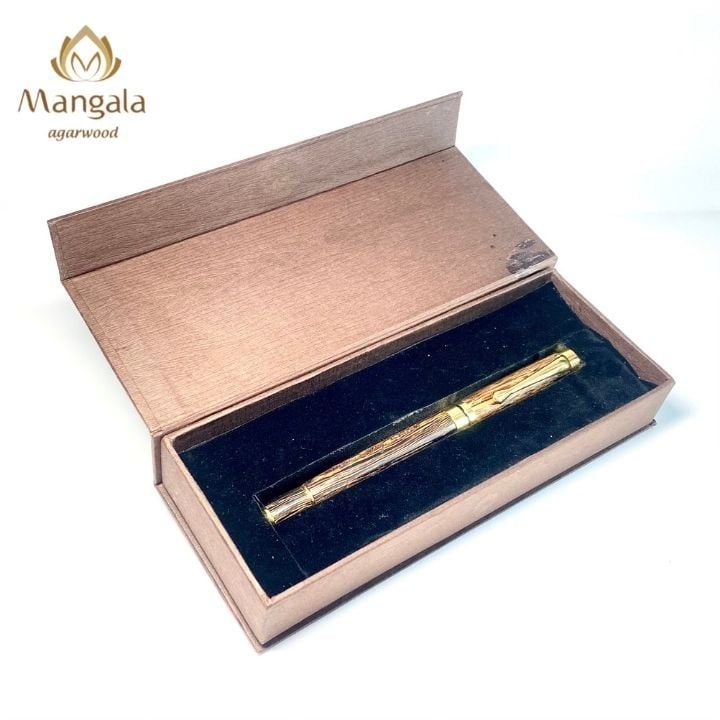 Bút Ký Trầm Hương Cao Cấp MANGALA – Tặng Hộp Quà