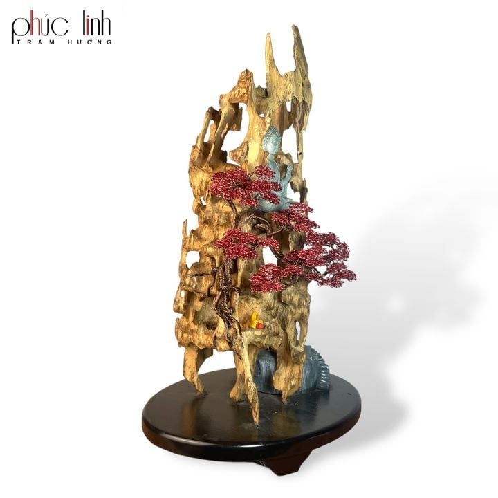 Thác Khói Cảnh Trầm Hương Núi - MS27