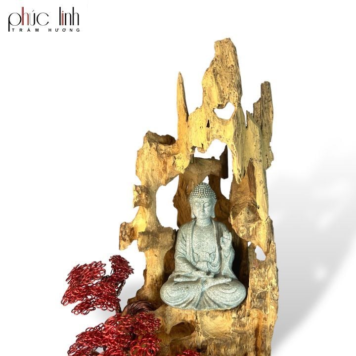Thác Khói Cảnh Trầm Hương Núi - MS27