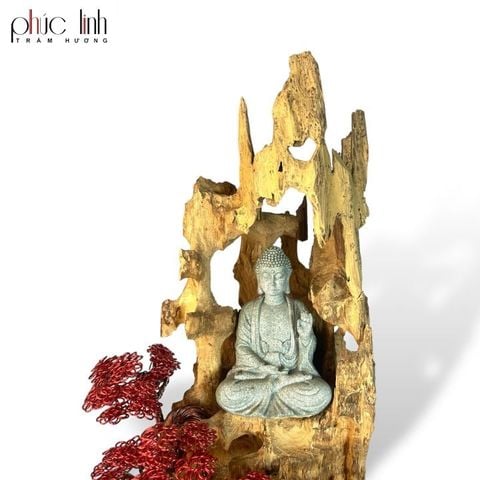 Thác Khói Cảnh Trầm Hương Núi - MS27