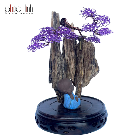 Thác Khói Cảnh Trầm Hương Núi - MS35