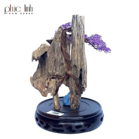 Thác Khói Cảnh Trầm Hương Núi - MS35