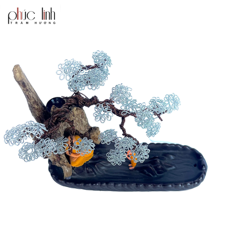 Thác Khói Cảnh Trầm Hương Núi - MS34