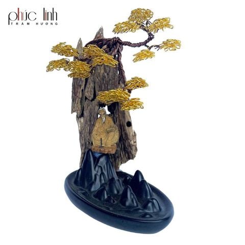 Thác Khói Cảnh Trầm Hương Núi - MS32