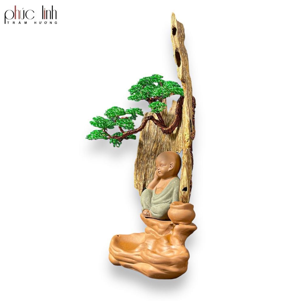 Thác Khói Cảnh Trầm Hương Mini - MS02