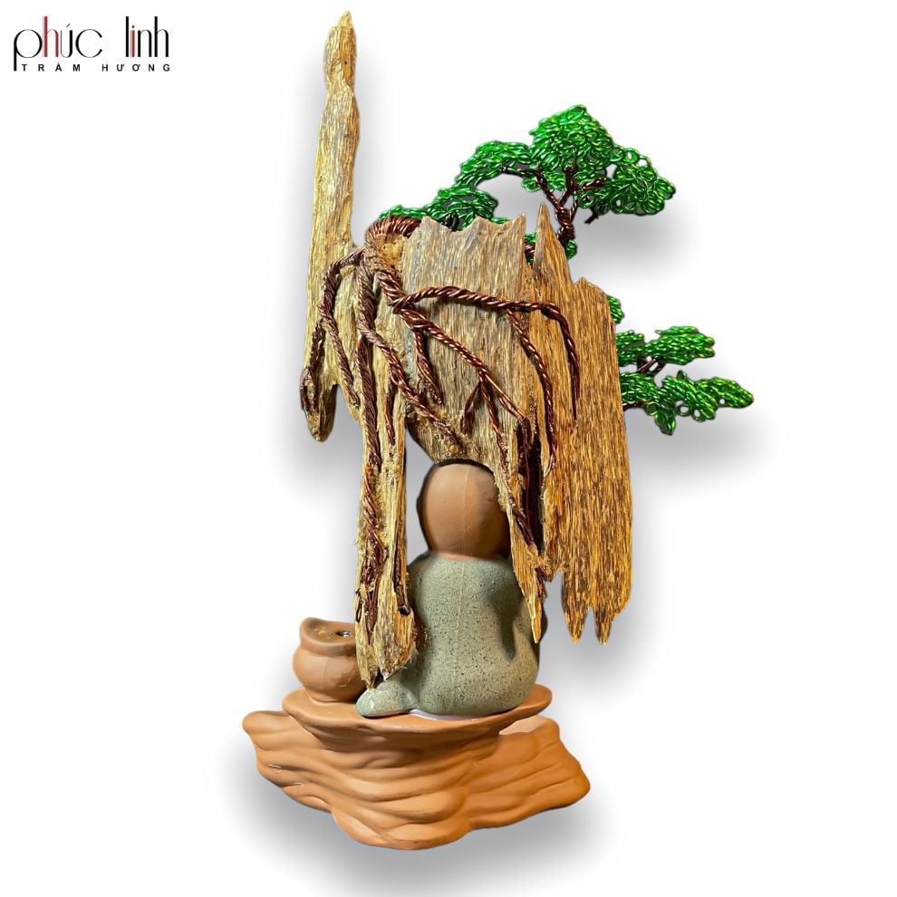 Thác Khói Cảnh Trầm Hương Mini - MS02