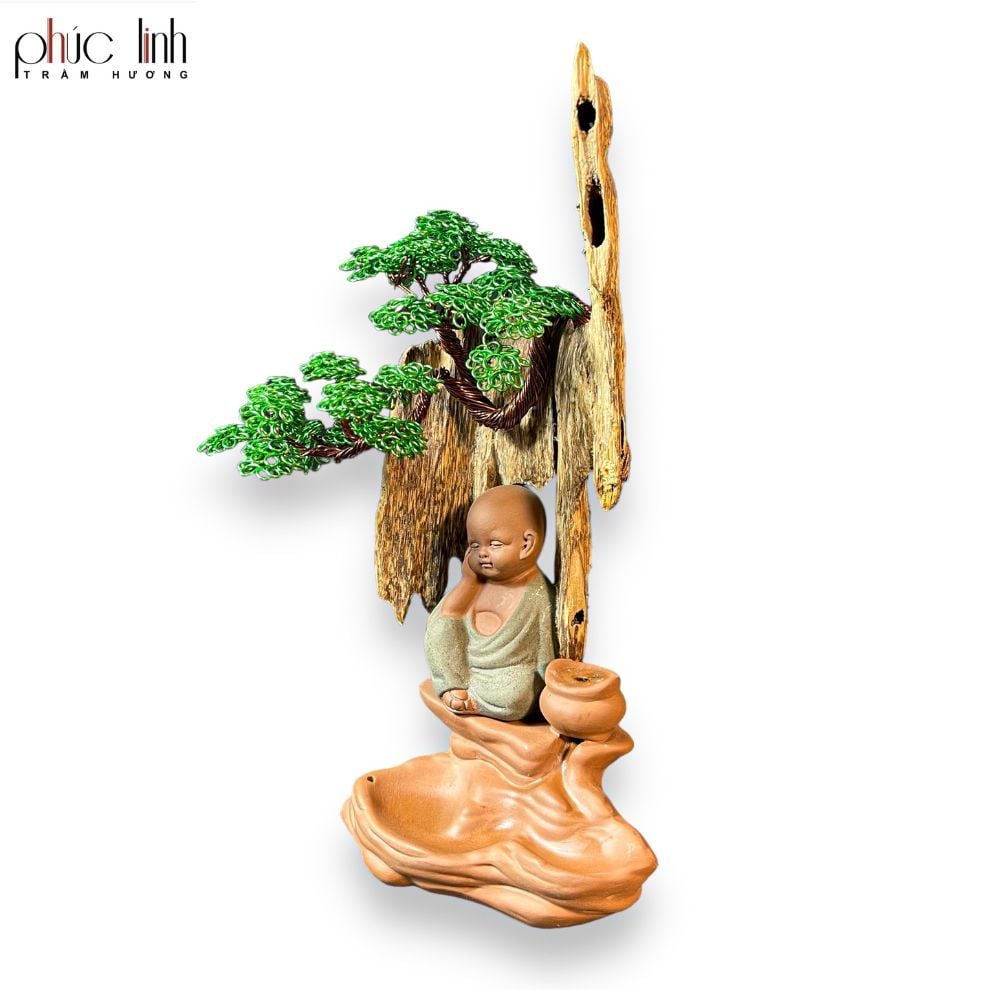 Thác Khói Cảnh Trầm Hương Mini - MS02