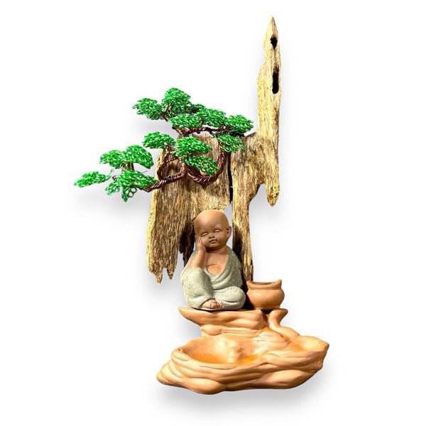 Thác Khói Cảnh Trầm Hương Mini - MS02