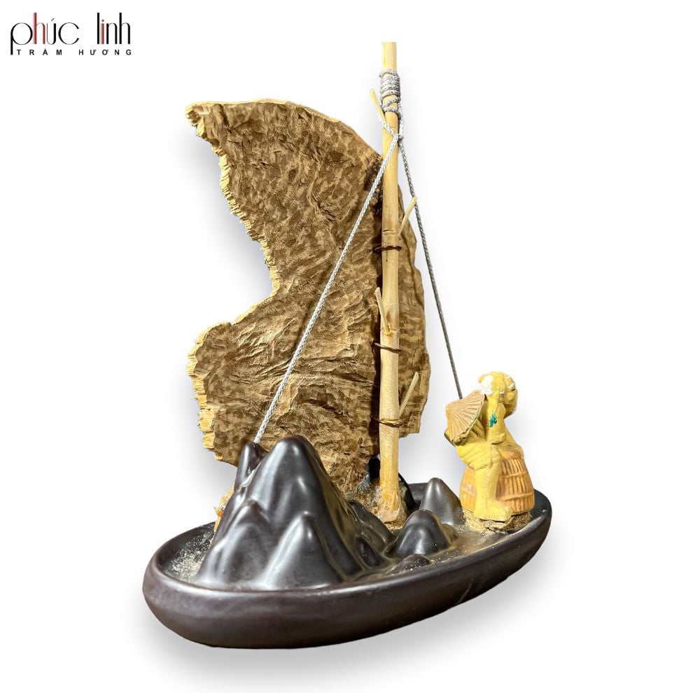 Thác Khói Cảnh Trầm Hương Mini - MS03