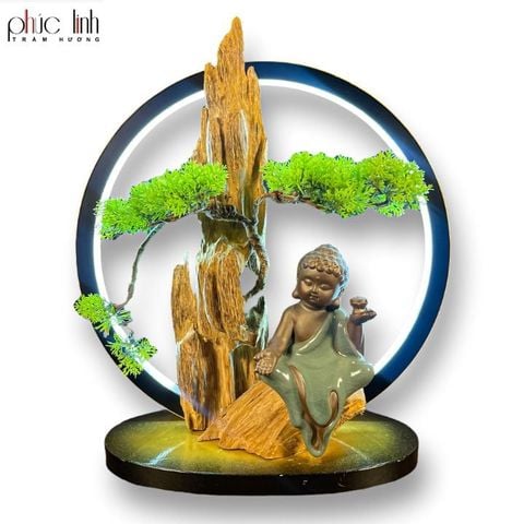 Thác Khói Cảnh Trầm Hương TC03 - MS04