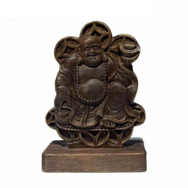 Tượng Phúc Linh Di Lặc Nấu Dầu Một Mặt Để Ô Tô - Mẫu 1