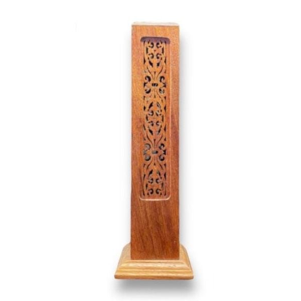 Hộp Gỗ Đứng Xông Trầm Hương - Xông Nhang Trầm Không Tăm