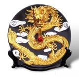Xông Gốm Thác Khói Dĩa Rồng