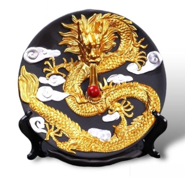 Xông Gốm Thác Khói Dĩa Rồng