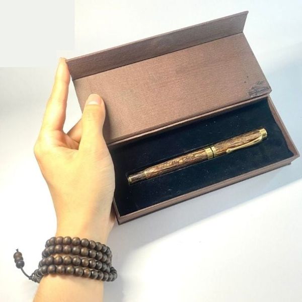 Bút Ký Trầm Hương Cao Cấp MANGALA – Tặng Hộp Quà