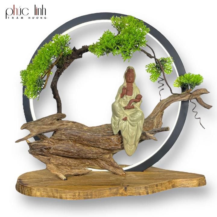 Thác Khói Cảnh Trầm Hương TC01 - MS07