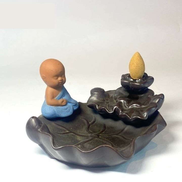 Xông Gốm Thác Khói Chú Tiểu