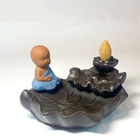 Xông Gốm Thác Khói Chú Tiểu