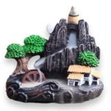 Xông Gốm Thác Khói Phong Cảnh Mini - Mẫu ngẫu nhiên