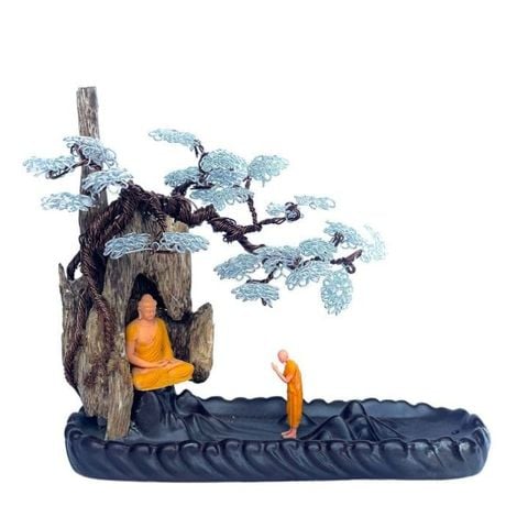 Thác Khói Cảnh Trầm Hương Núi - MS34