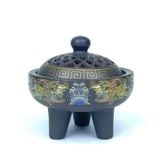 Xông Gốm Hoa Văn - Mẫu 1