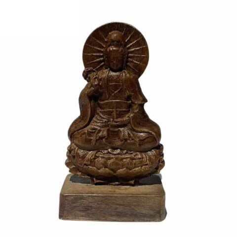 Tượng Phúc Linh Quan Âm Nấu Dầu Một Mặt Để Ô Tô