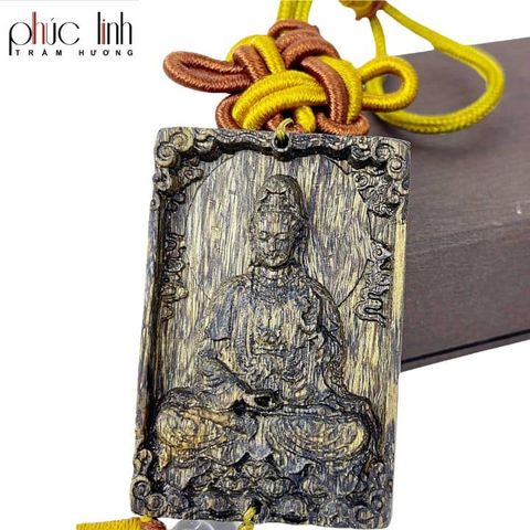 Dây Trầm Sánh Treo Ô Tô Quan Âm 2 Mặt