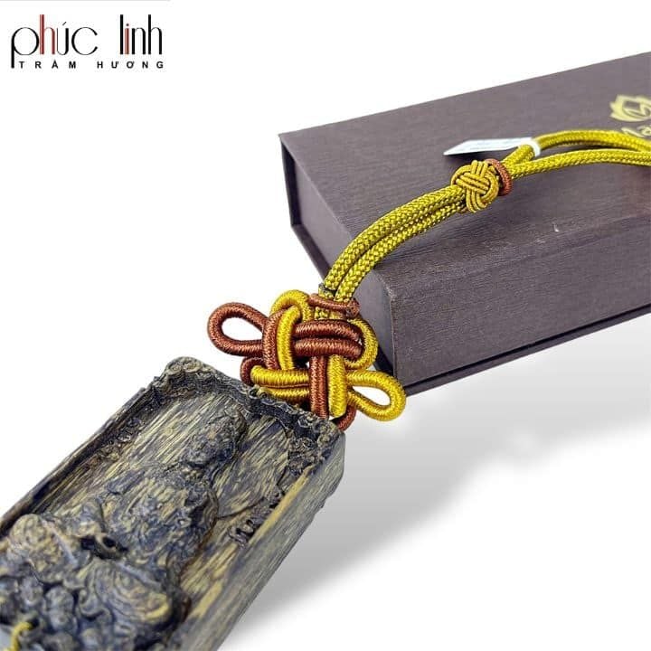 Dây Trầm Sánh Treo Ô Tô Quan Âm 2 Mặt