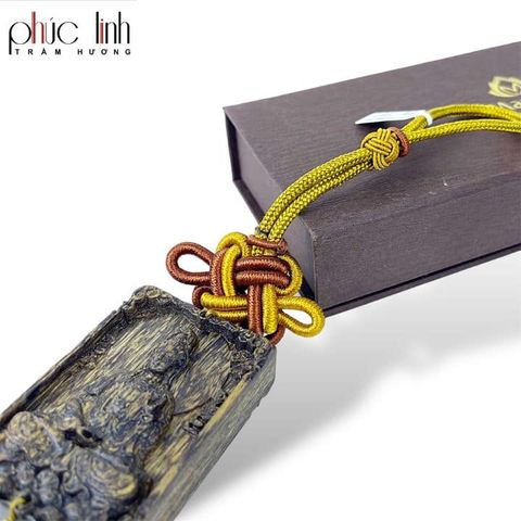 Dây Trầm Sánh Treo Ô Tô Quan Âm 2 Mặt
