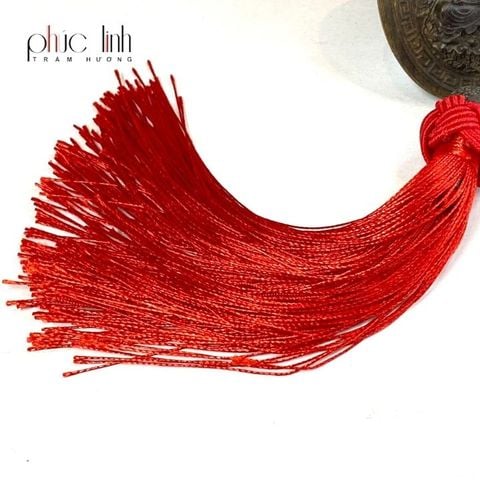 Dây Treo Xe Ô Tô Trầm Indo Mặt Phật Nhỏ Hình Thoi