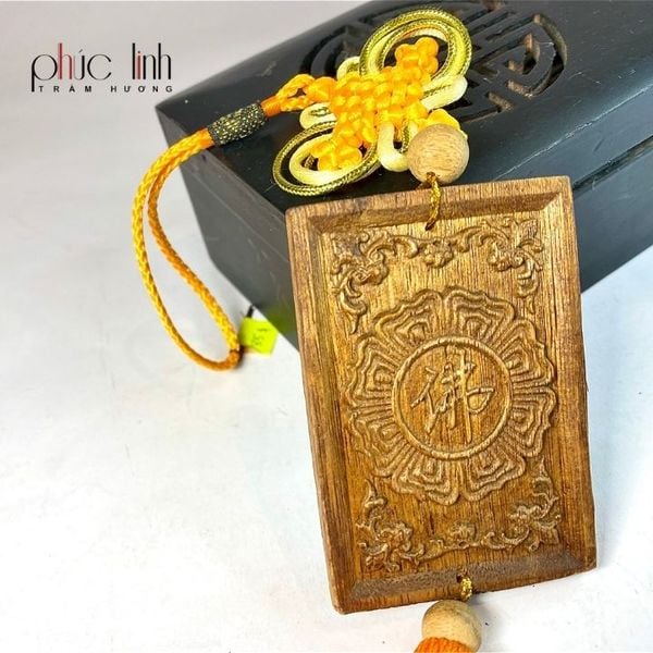 Dây Treo Xe  Ô Tô Tượng Phật Trầm Hương
