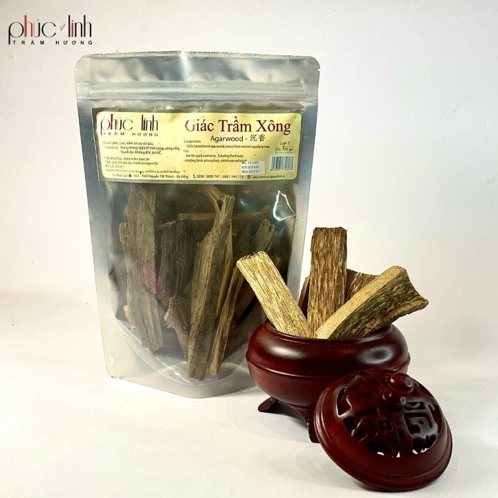 Giác Trầm Xông PHÚC LINH Loại I – 100 g