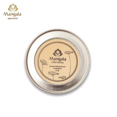 Nhang Trầm Hương Khoanh MANGALA Cao Cấp – 11 Giờ, 10 Khoanh