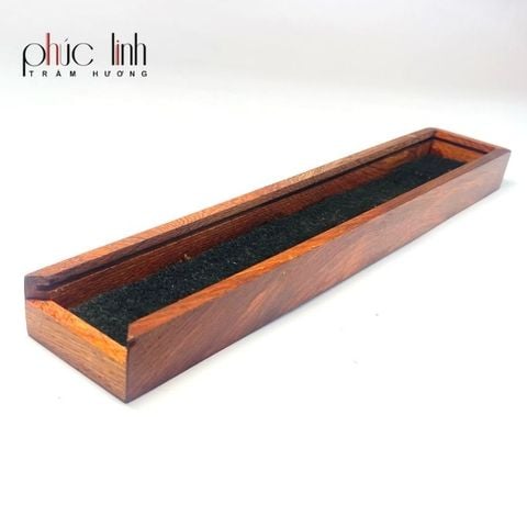 Đốt Xông Nhang Trầm Không Tăm Hộp Gỗ Dài Nguyên Khối