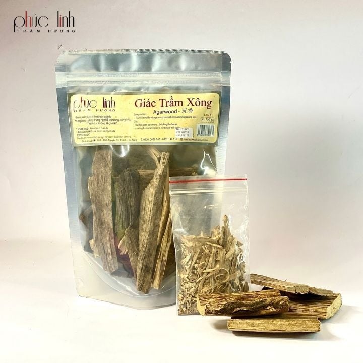 Giác Trầm Xông PHÚC LINH Loại II – 100 g