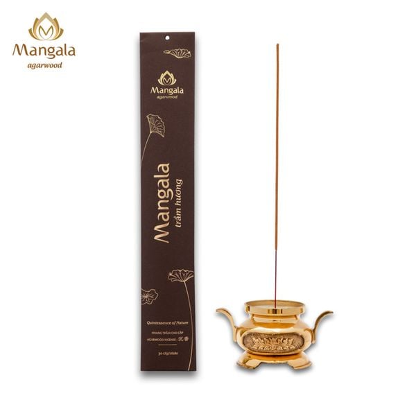 Nhang Trầm Hương Cao Cấp MANGALA Tép Nhỏ – 30cm
