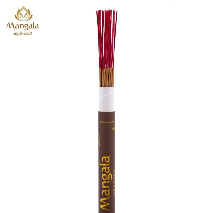 Nhang Trầm Hương Cao Cấp MANGALA Ống Nâu – 38cm