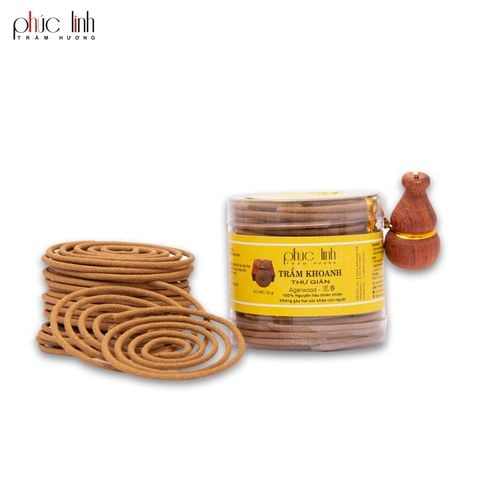 Nhang Trầm Hương Khoanh PHÚC LINH – 2 Giờ, 20 Khoanh